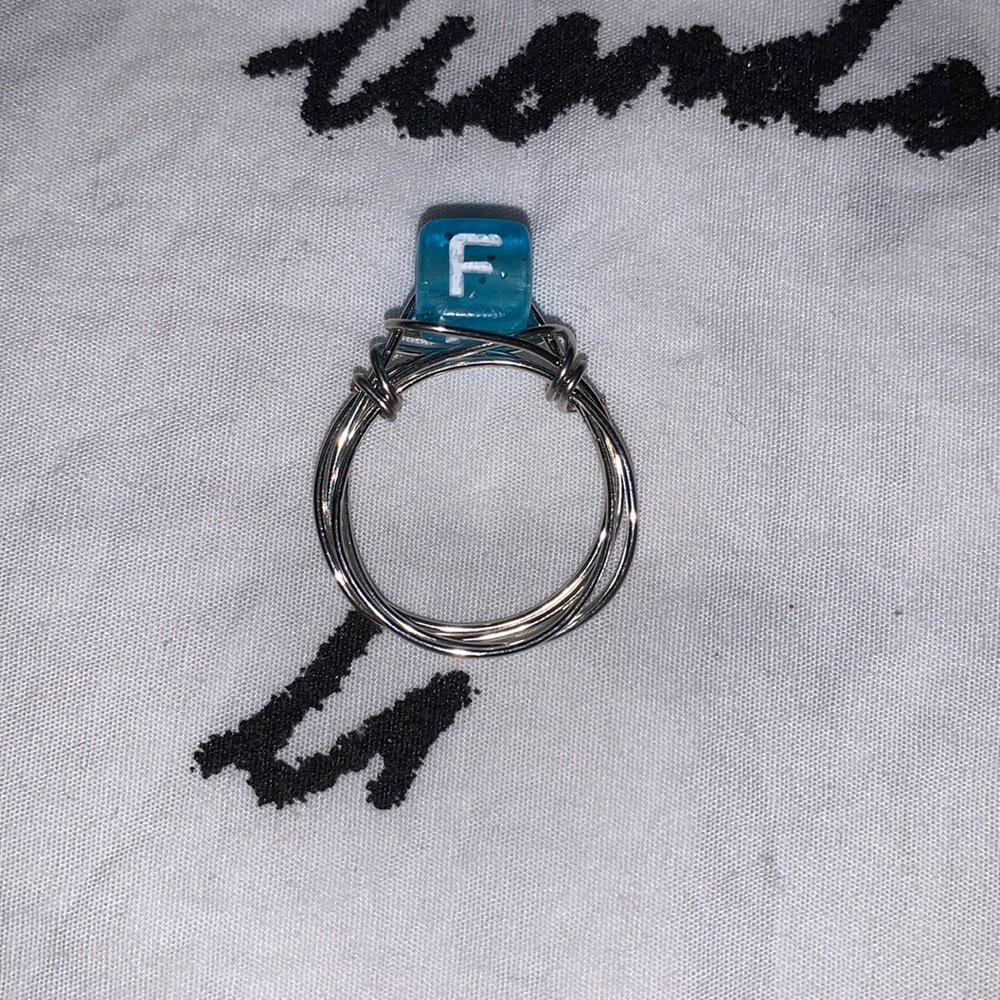 Letter ring collection - Picture 2 of 7